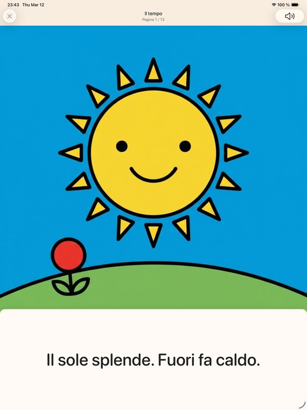 Un bambino che riceve un regalo dal libro Gefühle delle emozioni